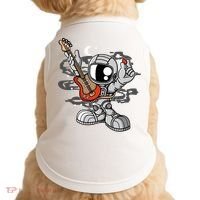 Astronaut Guitar Doggie Tank thumb 0