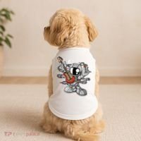 Astronaut Guitar Doggie Tank thumb 2