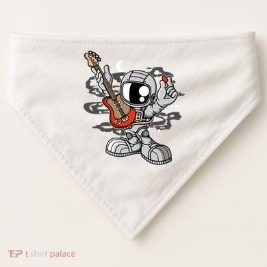 Astronaut Guitar USA-Made Doggie Bandana