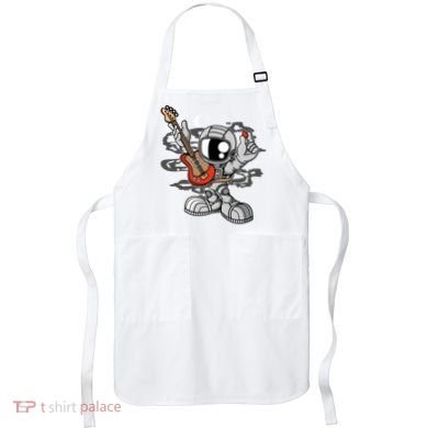 Astronaut Guitar Apron