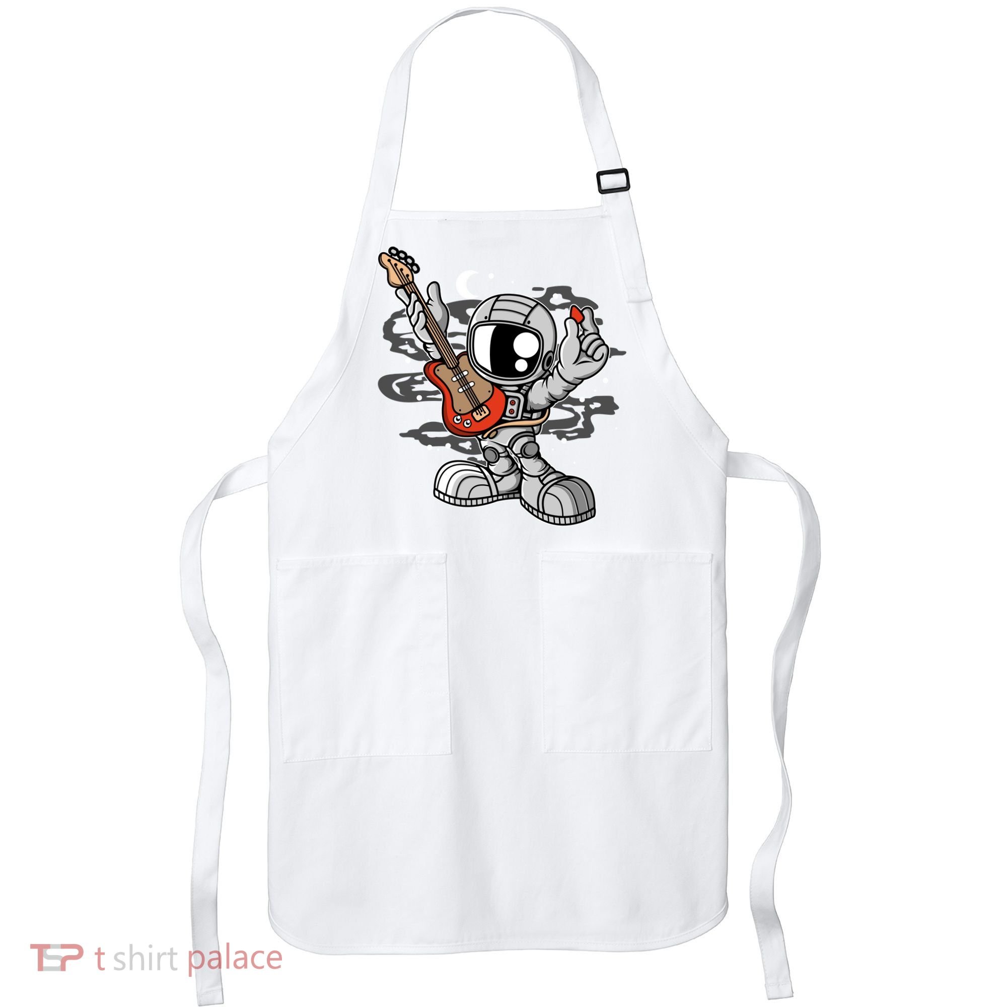 Astronaut Guitar Apron
