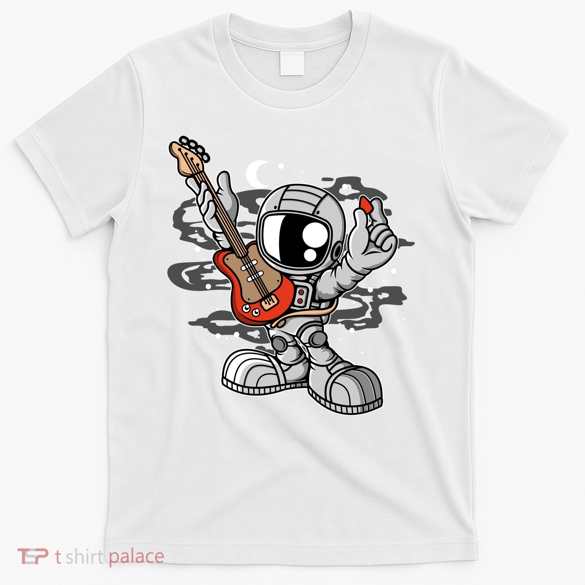 Astronaut Guitar T-Shirt