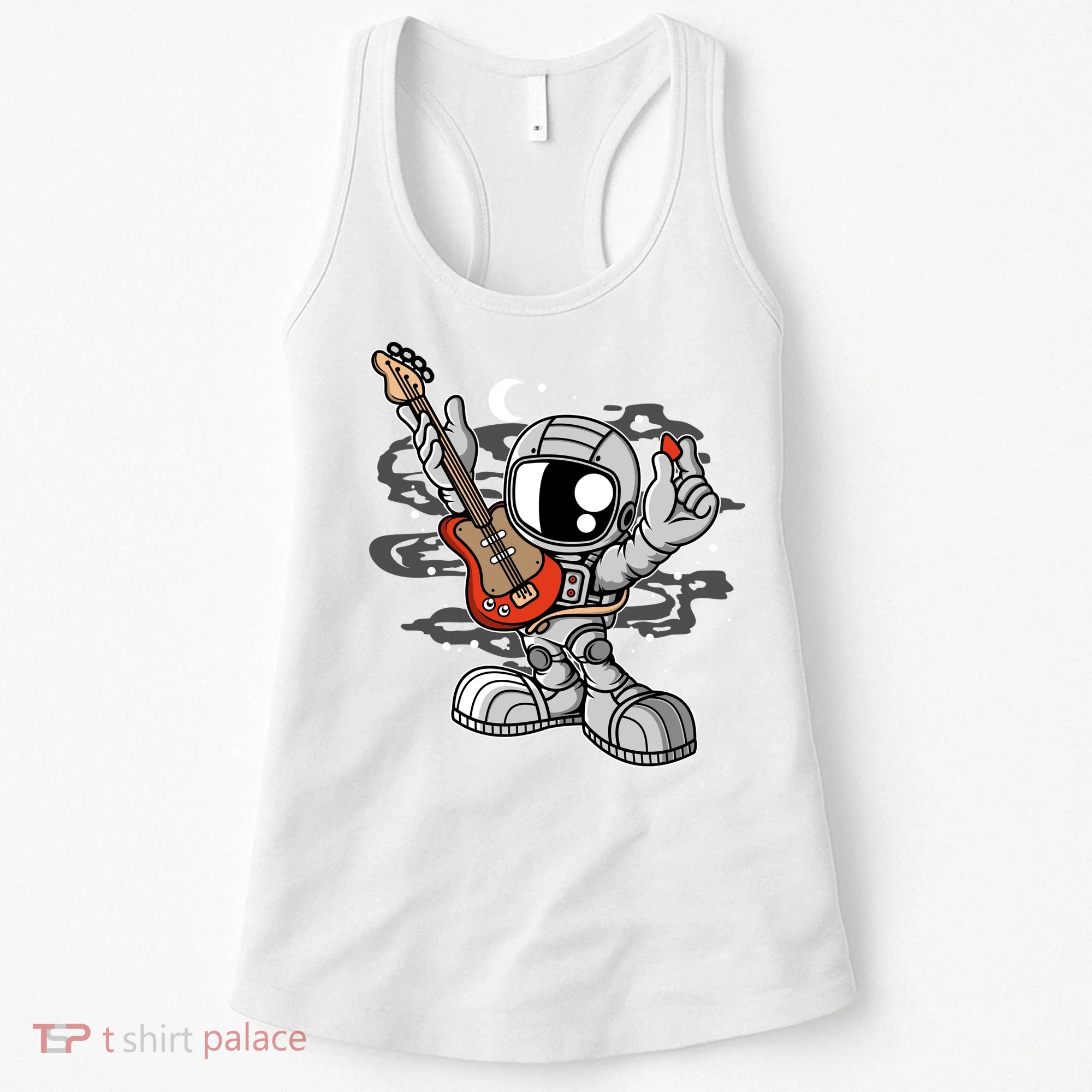 Astronaut Guitar Women's Tank Top
