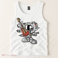Astronaut Guitar Tank Top thumb 2