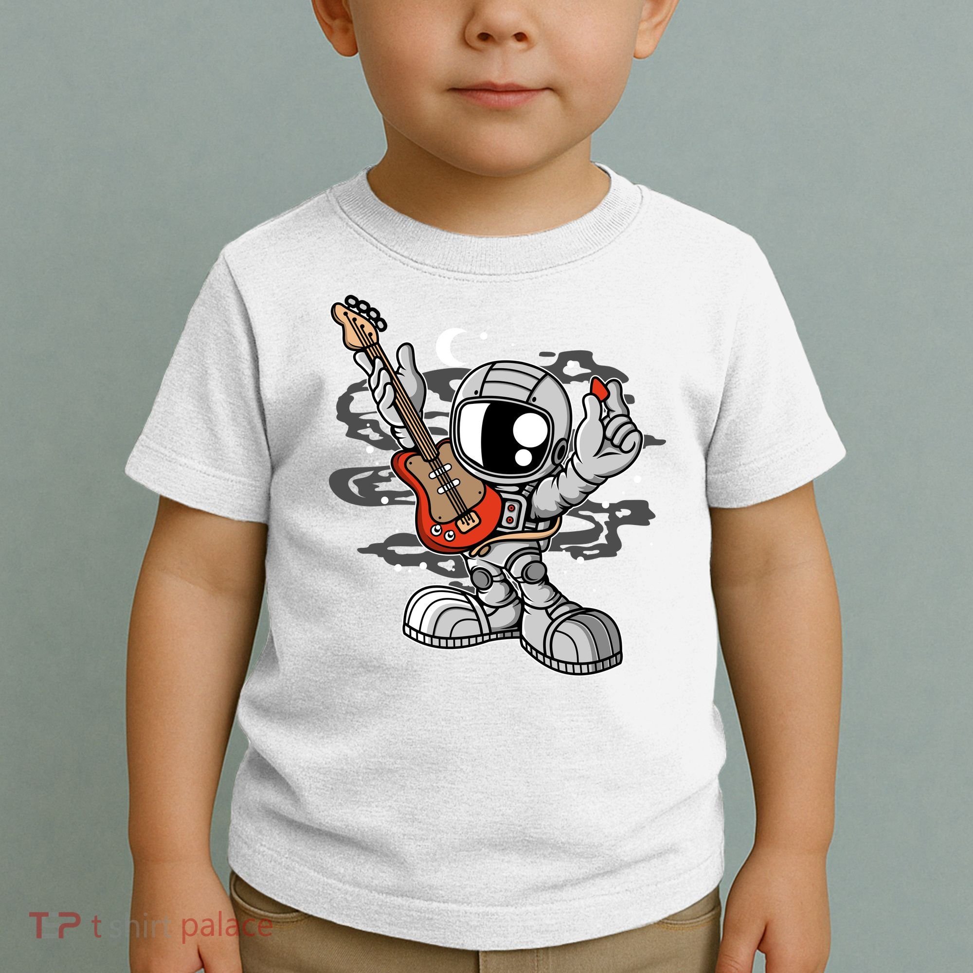 Astronaut Guitar Toddler T-Shirt