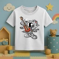 Astronaut Guitar Toddler T-Shirt thumb 3