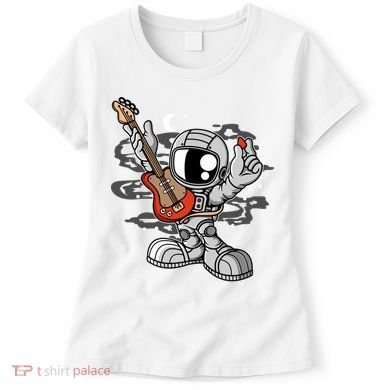 Astronaut Guitar Women's T-Shirt