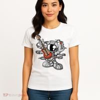 Astronaut Guitar Women's T-Shirt thumb 4