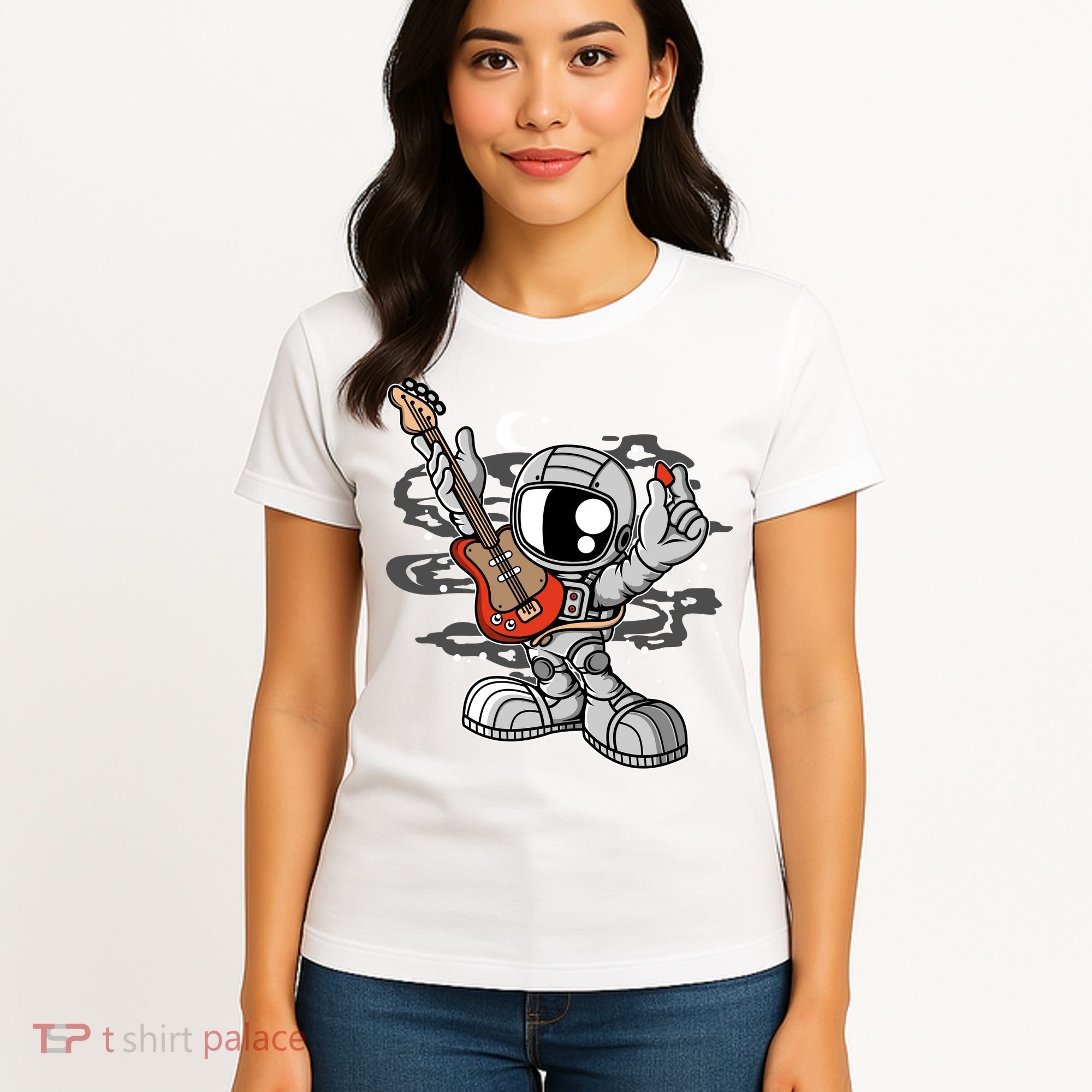 Astronaut Guitar Women's T-Shirt