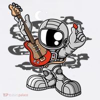 Astronaut Guitar Women's T-Shirt thumb 6