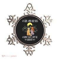 A Girl And Her Dog A Bond That Can't Be Broken Ornament thumb 0