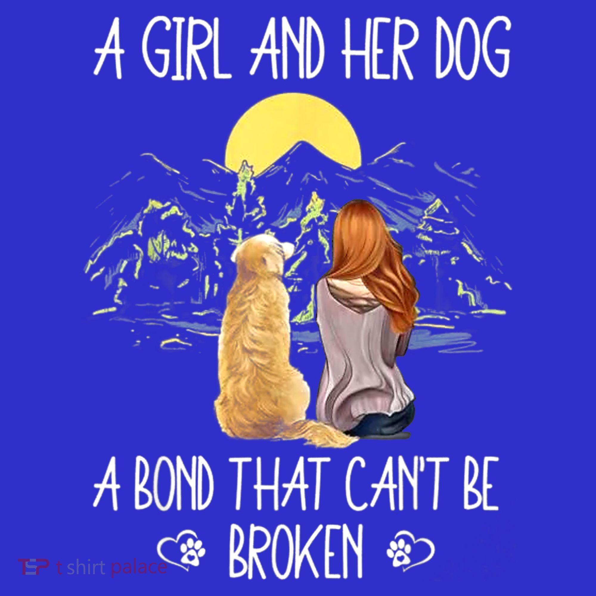 A Girl And Her Dog A Bond That Can't Be Broken Hoodie