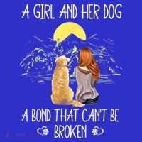 A Girl And Her Dog A Bond That Can't Be Broken Mousepad thumb 1