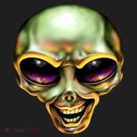 Alien Grin Women's Sweatshirt thumb 2
