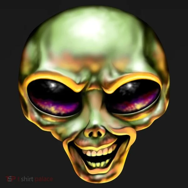 Alien Grin Doggie Tank