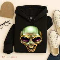 Alien Grin Hoodie thumb 4