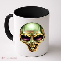 Alien Grin Coffee Mug thumb 0