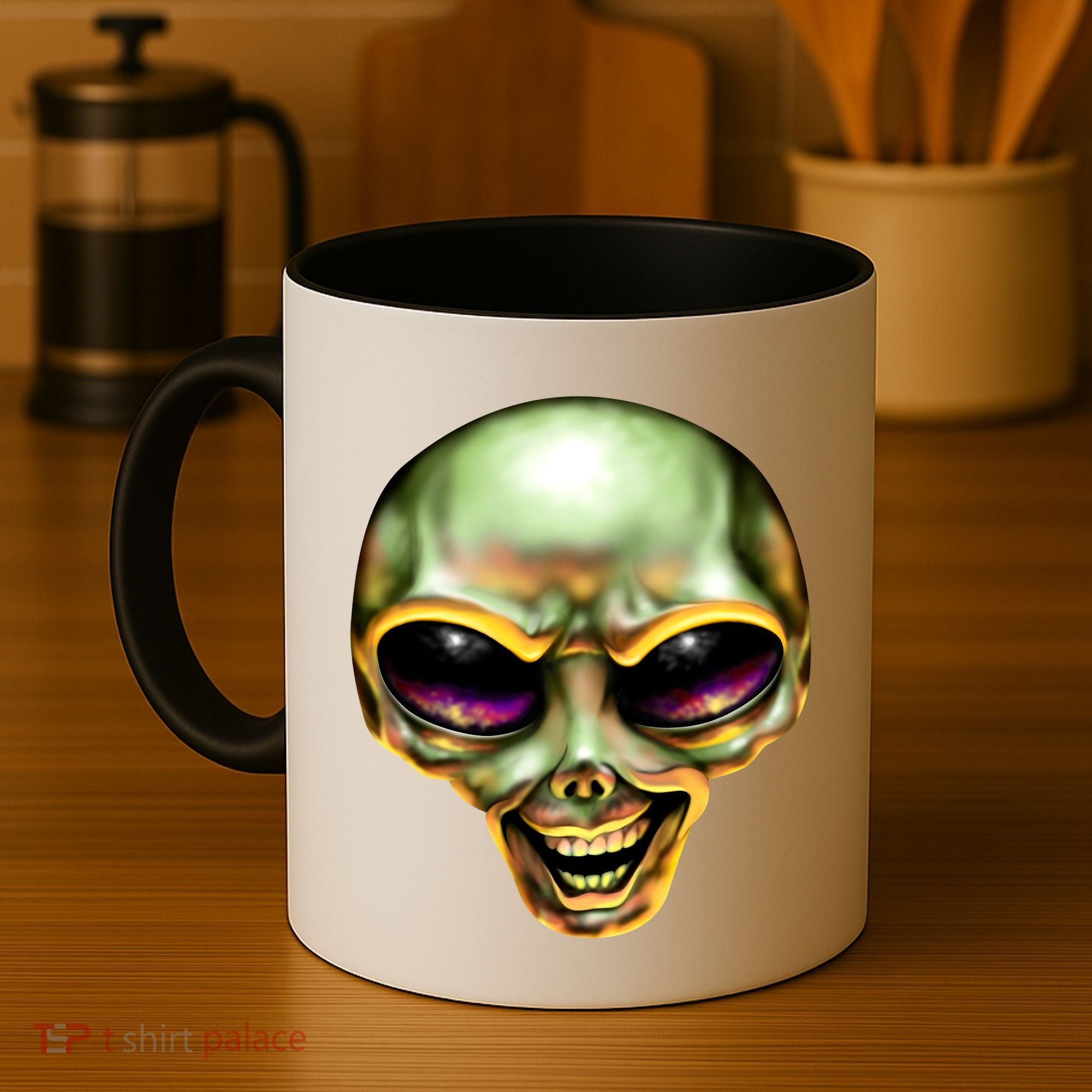 Alien Grin Coffee Mug