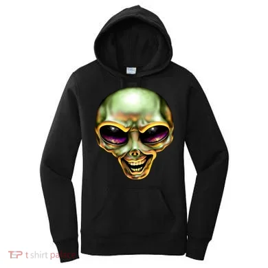 Alien Grin Women's Hoodie