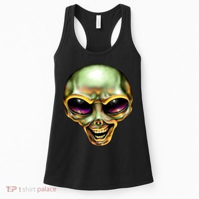 Alien Grin Women's Tank Top