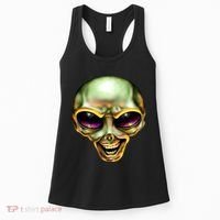 Alien Grin Women's Tank Top thumb 0