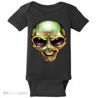 Alien Grin Baby Bodysuit thumb 0