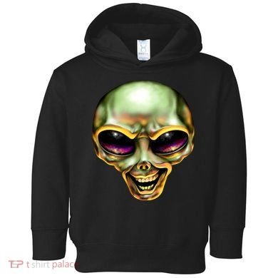 Alien Grin Toddler Hoodie