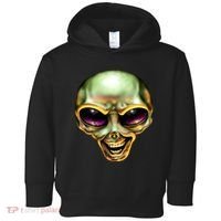 Alien Grin Toddler Hoodie thumb 0