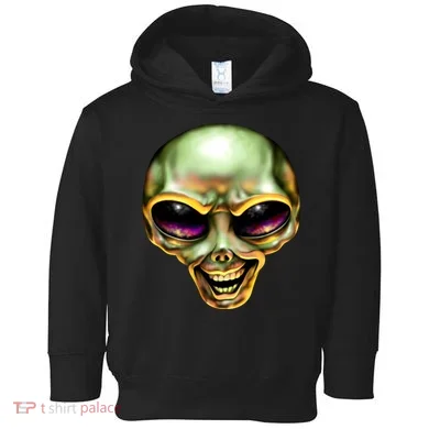 Alien Grin Toddler Hoodie