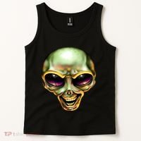 Alien Grin Tank Top thumb 2