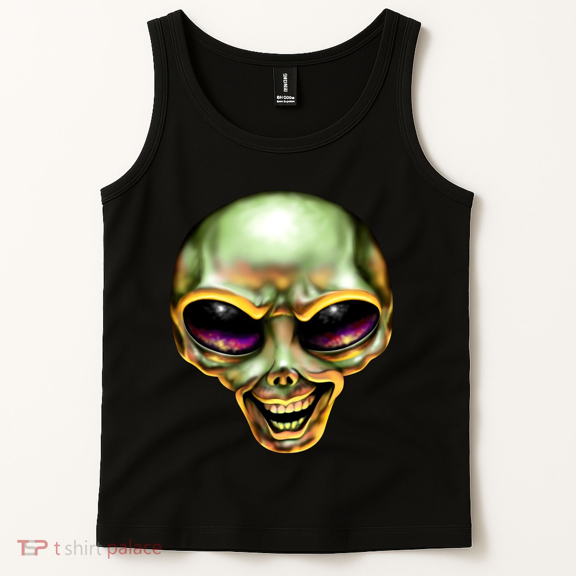 Alien Grin Tank Top