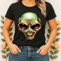 Alien Grin Women's T-Shirt thumb 2