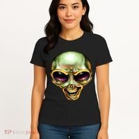 Alien Grin Women's T-Shirt thumb 4