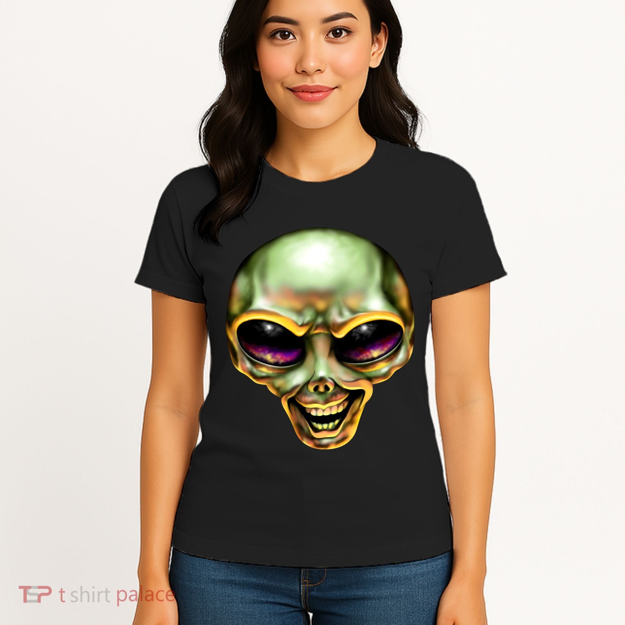 Alien Grin Women's T-Shirt