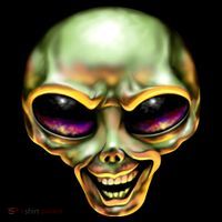 Alien Grin Women's T-Shirt thumb 6