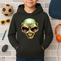 Alien Grin Kids Hoodie thumb 2