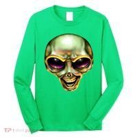 Alien Grin Long Sleeve Shirt thumb 0