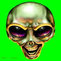 Alien Grin Button thumb 1