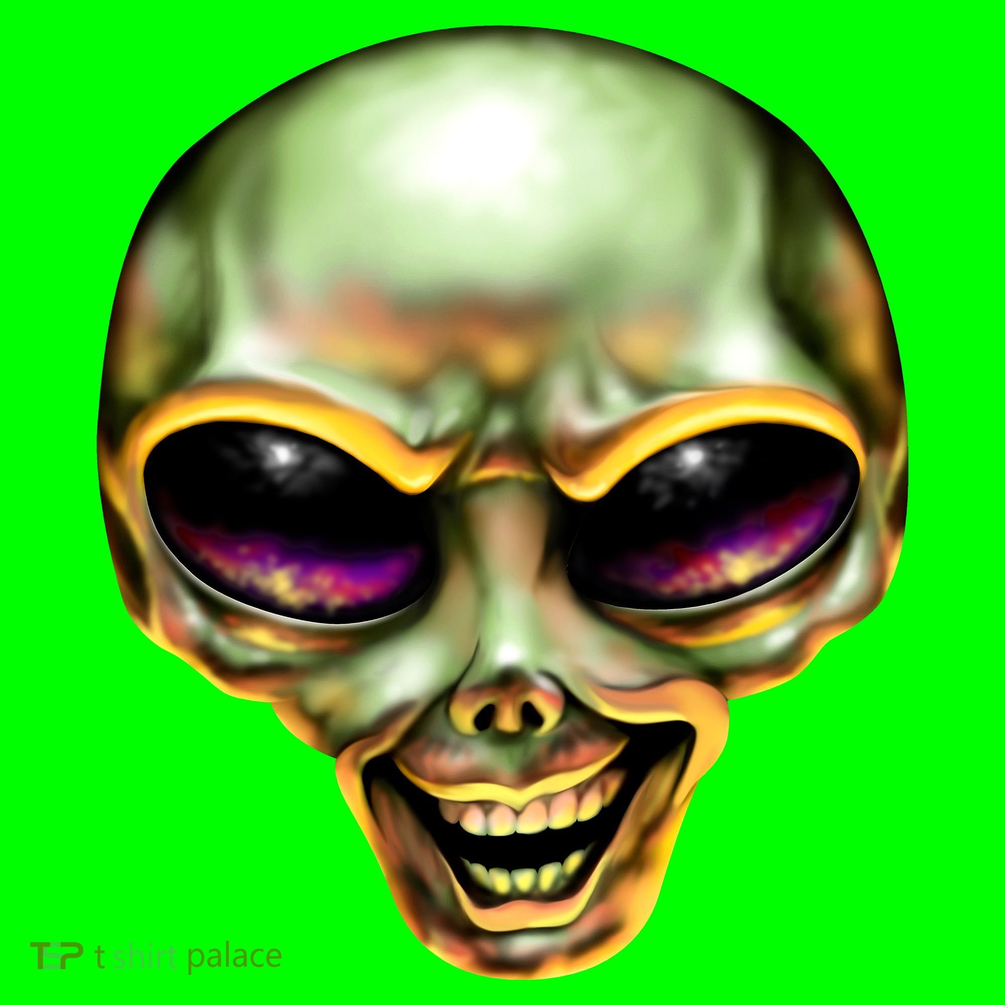 Alien Grin Mousepad