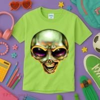 Alien Grin Kids T-Shirt thumb 3