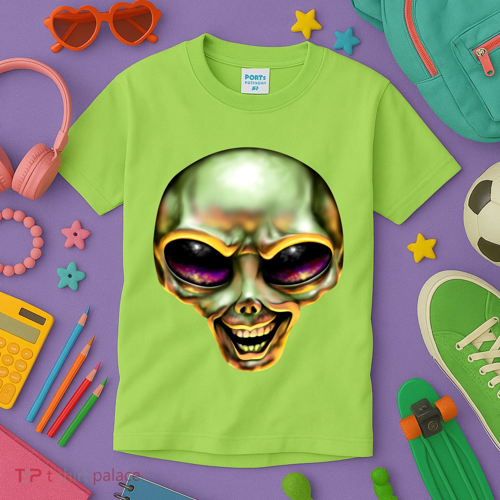 Alien Grin Kids T-Shirt