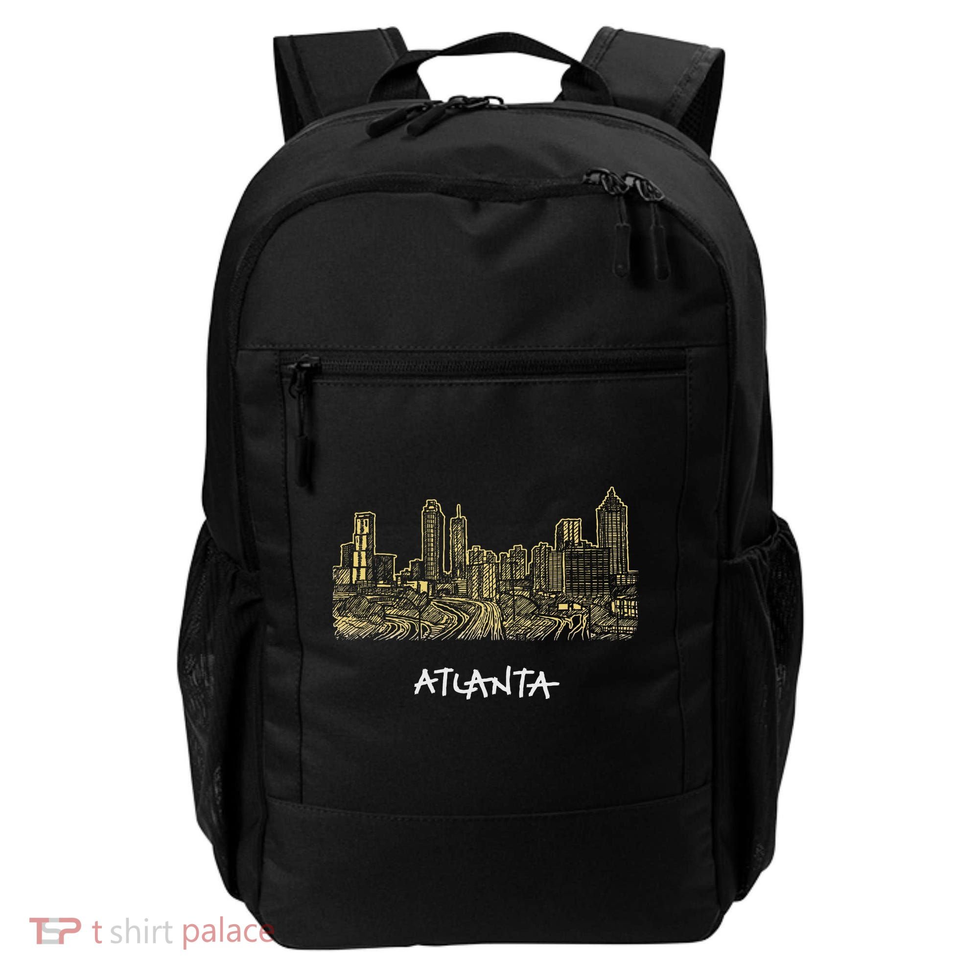 Atlanta Georgia Atl Peach State Skyline Panorama Backpack