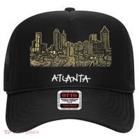 Atlanta Georgia Atl Peach State Skyline Panorama Hat thumb 0