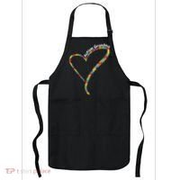 Autism Grandma Autism Awareness Puzzle Piece Heart Apron thumb 0