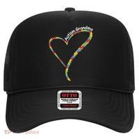 Autism Grandma Autism Awareness Puzzle Piece Heart Hat thumb 0