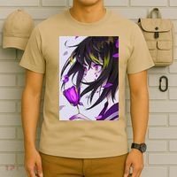 Anime Girl Aesthetic Floral Japanese Kawaii Waifu T-Shirt thumb 6