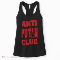 Anna Gvarishvili Anti Putin Club Women's Tank Top thumb 0