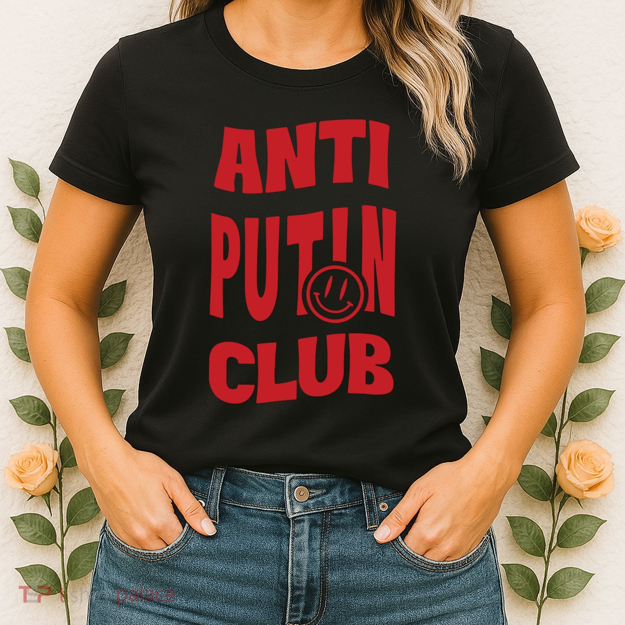 Anna Gvarishvili Anti Putin Club Women's T-Shirt