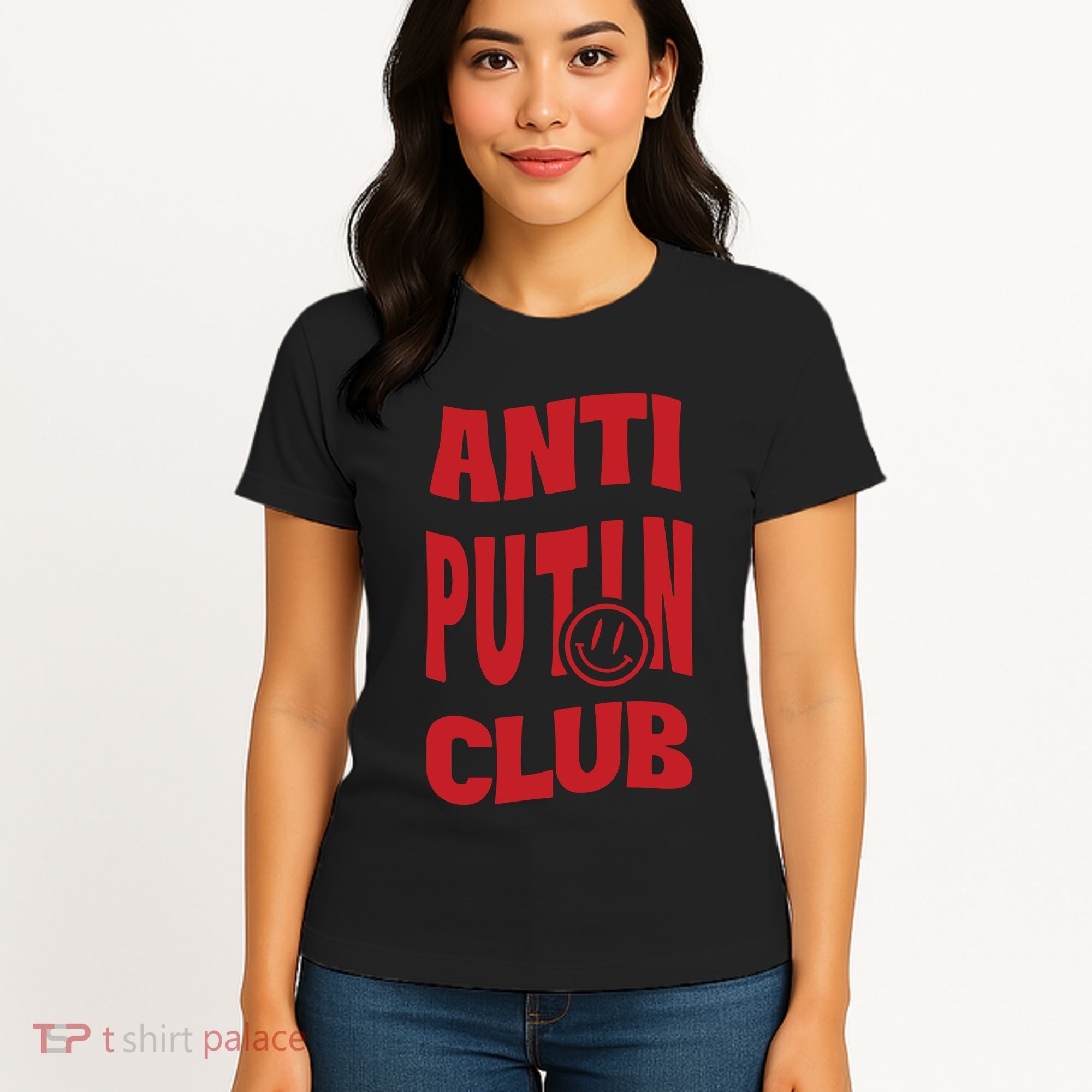 Anna Gvarishvili Anti Putin Club Women's T-Shirt