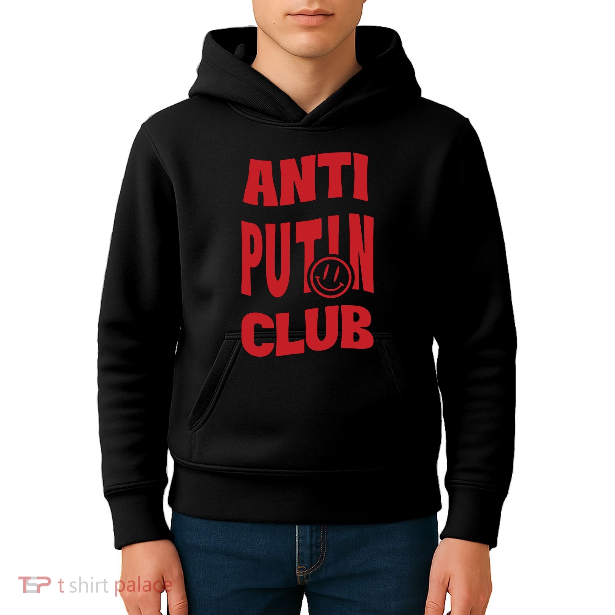 Anna Gvarishvili Anti Putin Club Kids Hoodie